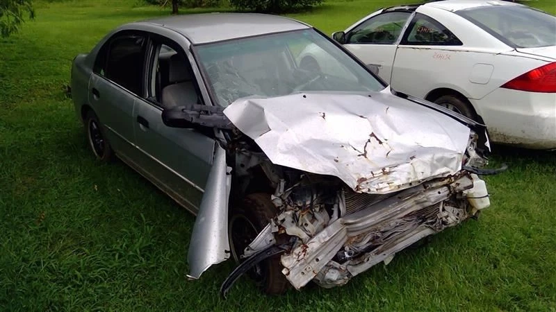 Husillo/nudillo delantero de pasajero SOHC sin ABS para Honda Civic 01-02 fabricante de equipos originales Foto 2 de 4