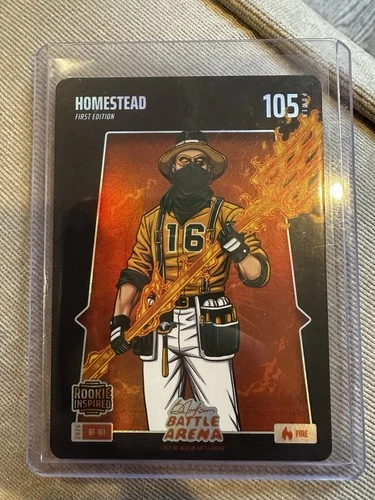 Bo Jackson Battle Arena First Edition Rookie Inspired Fire Homestead 105