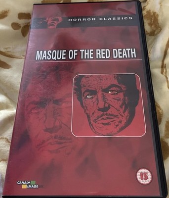 VHS Video - The Masque of the Red Death (1964) Horror