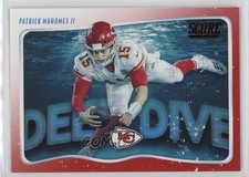 2020 Score Deep Dive Red Patrick Mahomes II #DD-PM 0q5