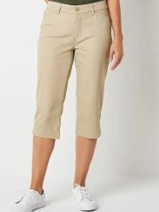 St. John's Bay Secretly Slender Mid Rise Capri Pant Sz 12
Opens in a new window or tab