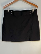 RAFAELLA Black Pencil Skort Sz L