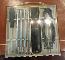 Vintage Archer 13 Piece Electronic Tool Kit - Radio Shack Cat No. 64-1972