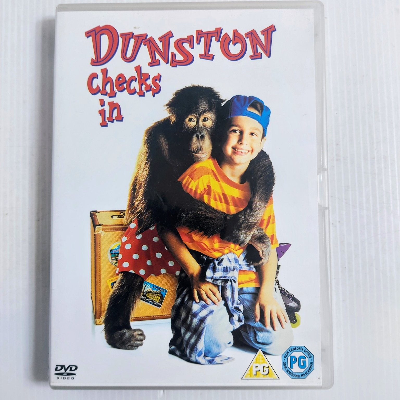 Dunston Checks In DVD 1996 Jason Alexander Faye Dunaway Family Comedy