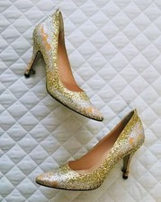 Women 6.0US Martin Margiela Glitter Pumps Women Heel Original Collection Shoes