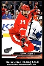 2023-24 Upper Deck Robby Fabbri #66 Detroit Red Wings NHL Hockey 