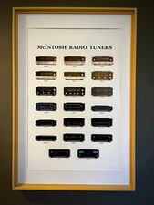 Mcintosh Mr73 Mr74 Mr78 More Tuner Poster Last One- Frame Not Included