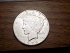 PEACE SILVER DOLLAR 1922 S 90% SILVER DOLLAR