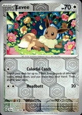 Pokemon Reverse Holo Eevee SV: Shrouded Fable 050/064 NM