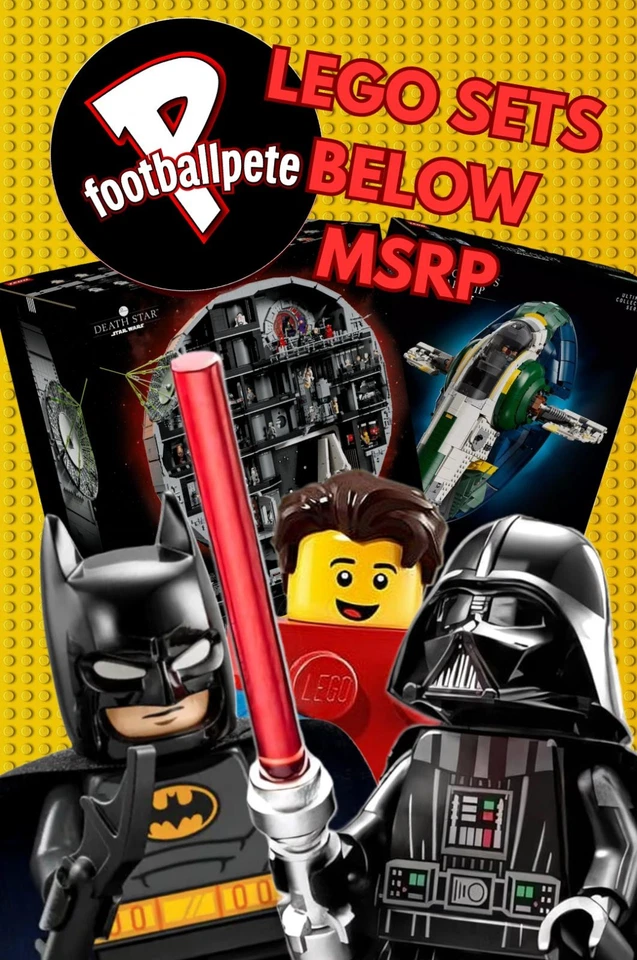 LEGO DROPS - CRAZY DEALS ON CRAZY SETS + MINIFIGURE AUCTIONS