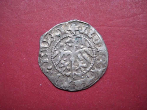 * Poland 16th C  Genuine SILVER COIN in good condition.