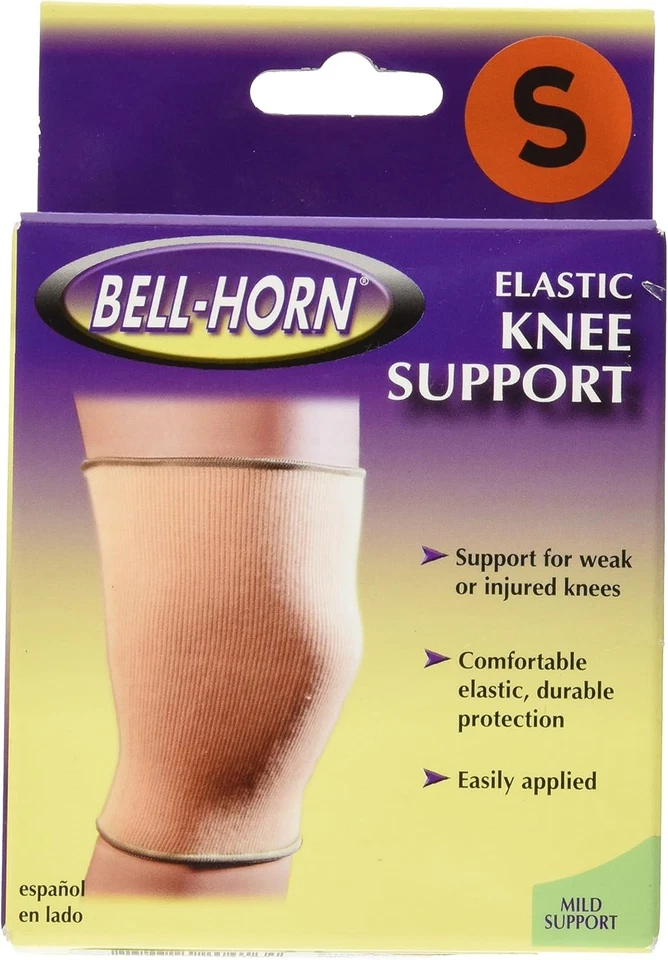 DJO Bell-Horn 弹性护膝/压缩套,米色,小号 — 第 3/3 张图片