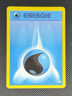 Wasser-Energie 111/111 | Neo Genesis | Deutsch | Pokémon TCG | Vintage | LP