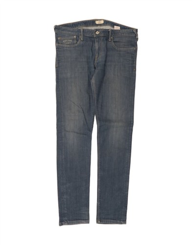 PEPE JEANS Mens Low Waist Slim Jeans W36 L34 Blue Cotton AA33
