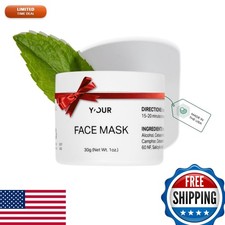 Y'OUR Purifying Detox Face Mask - Salicylic Acid  Bentonite Clay Mud Mask