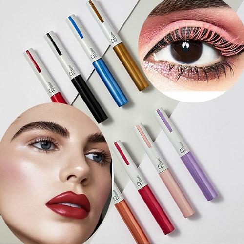 4D 9 Color Mascara Long Thick Waterproof Non-smudge Fast Dry Eyes Makeup AU - Picture 2 of 18