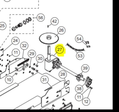 専用　1box Maxim 421321 20:1 Salt Spreader Gear Box Replaces OEM part