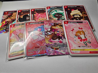 Cookie Run Braverse Operation Time Rescue BS6-001~021 Single Cookie Run Card KR