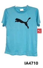 Puma Men's T-Shirt Cat Moisture Wicking Performance Dri-Fit Tee 3 Colors SM - XL