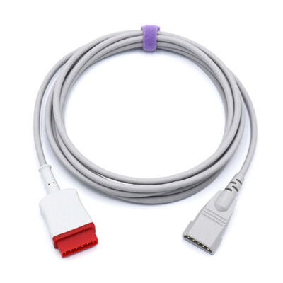 11pin to PVB IBP Pressure Transducer Trunk Cable Compatible with GE Marquette