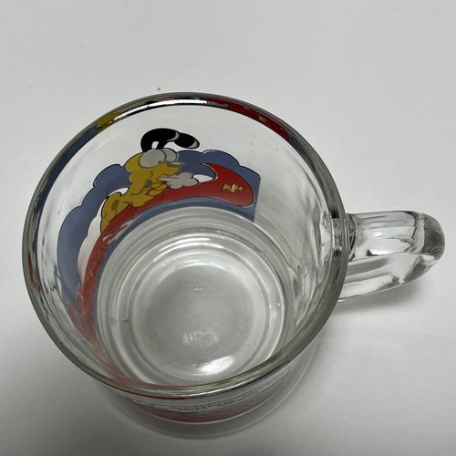 Vtg 1978 Garfield McDonalds Glass Coffee Mug Cup Jim Davis When Things Go My Way - Picture 5 of 6