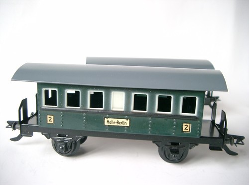 Zeuke-Bahnen Spur 0 - Zugpackung mit Gleisen No. E-265 (mit E 44 037) in OVP - Bild 18 von 24