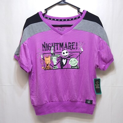 Nightmare Before Christmas Sleep Wear XS/XCH (0-2) Halloween Tim Burton's NWT