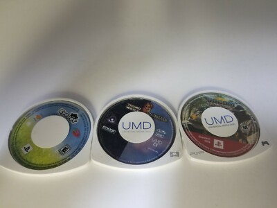 3 Games THUMB WARS/THUMBTANIC + EYEPET+ Socom Fireteam Bravo for PSP  S28