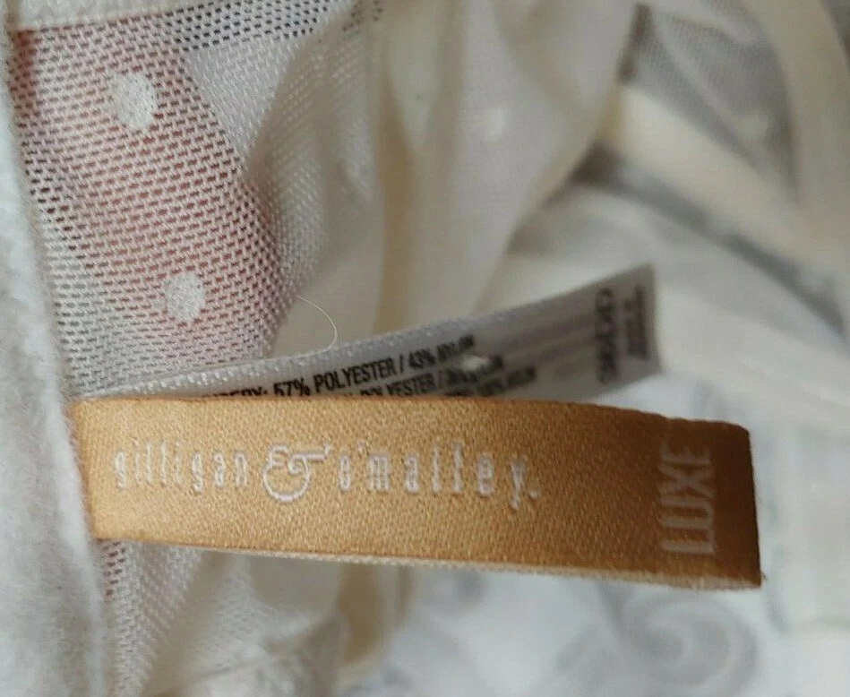 Gilligan Omalley Womens Bralette Bra 36 DD White Lacey 36DD - Image 4 of 4