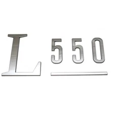 Sea Ray Boat Raised Decal 2262865 | L550 Silver Chromax 14 x 6 1/2 Inch