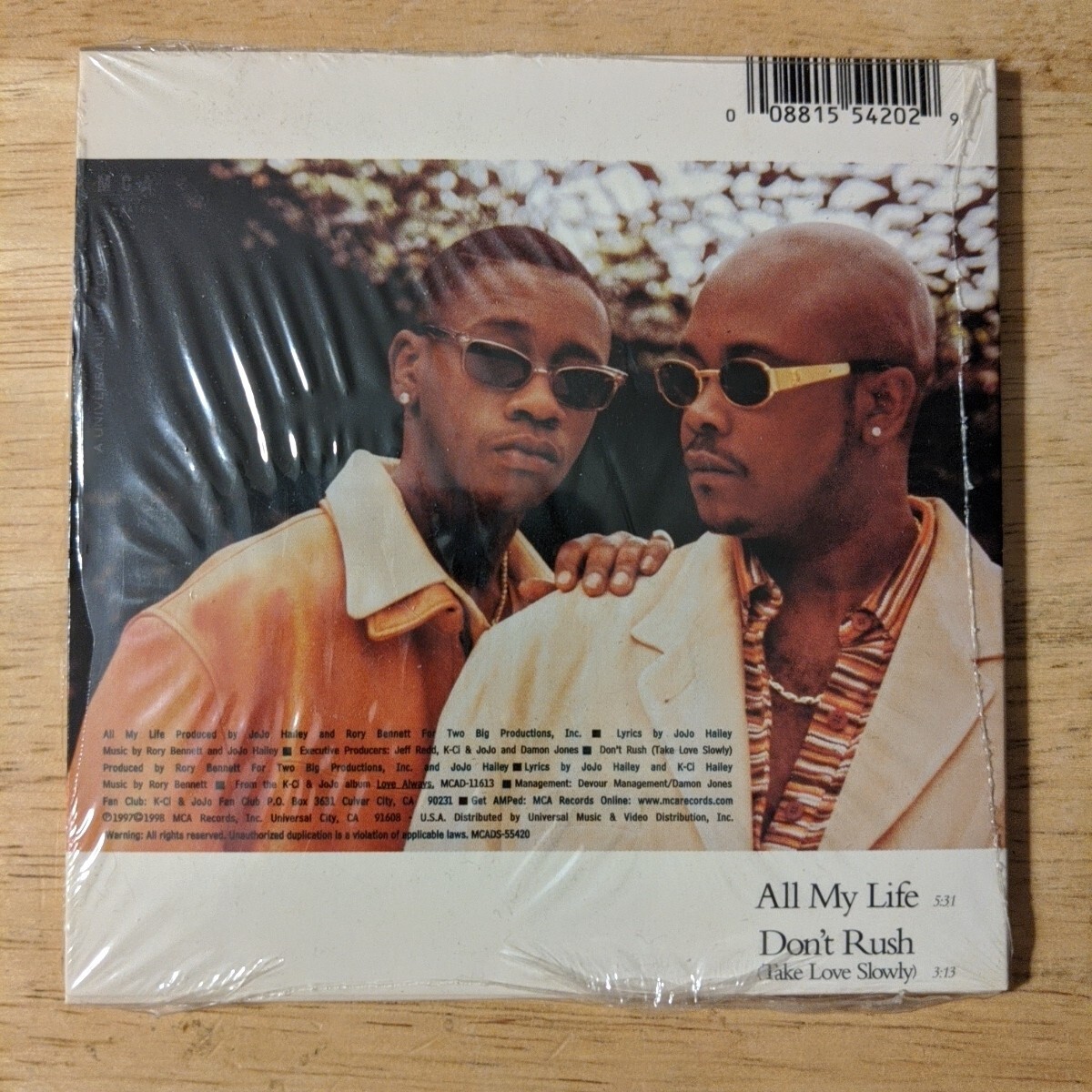 K-CI & JOJO ALL MY LIFE (4VER) 12incレコード K-CI & JOJO ALL MY LIFE (4VER) 12incレコード K-Ci & JoJo