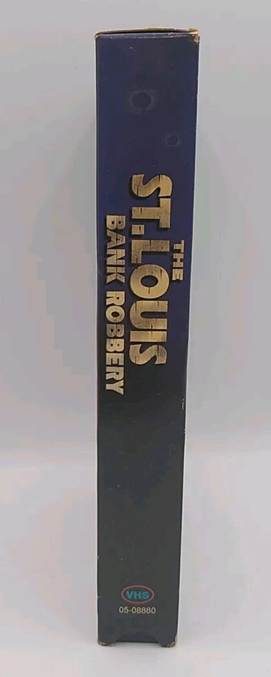 Vintage 1997 VHS Steve McQueen "The St. Louis Bank Robbery" Goodtimes Home Video Foto 3 de 4