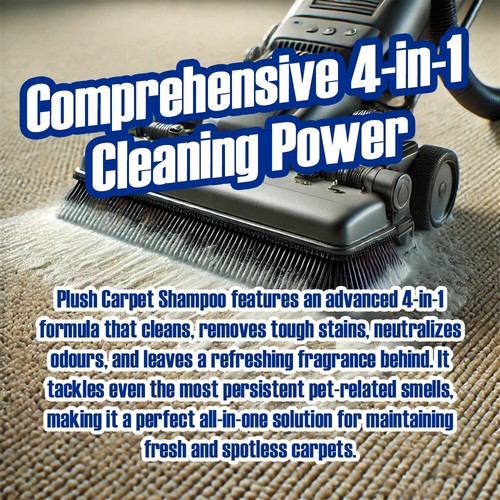 Cleaning Carpet & Upholstery Cleaner Shampoo Plush 20L (4 x 5L) Alpine - Picture 9 of 12