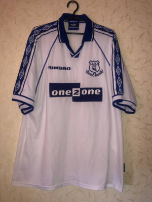 Everton FC 1999/00 エバートン ゲームシャツ　アンブロ Everton FC 1999/00 エバートン ゲームシャツ アンブロ 1999-00