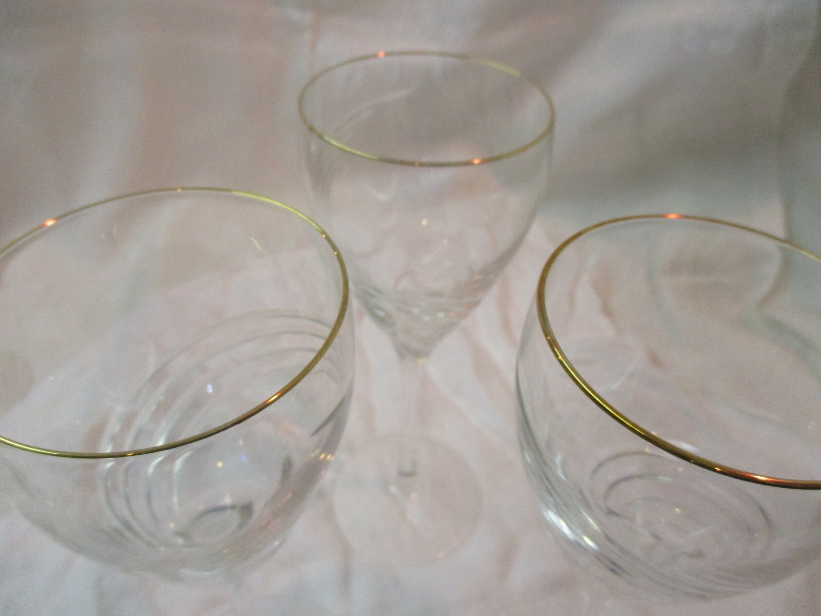 Vintage Lenox 3 Windswept Wine Glasses 7 7/8" (MM) eBay