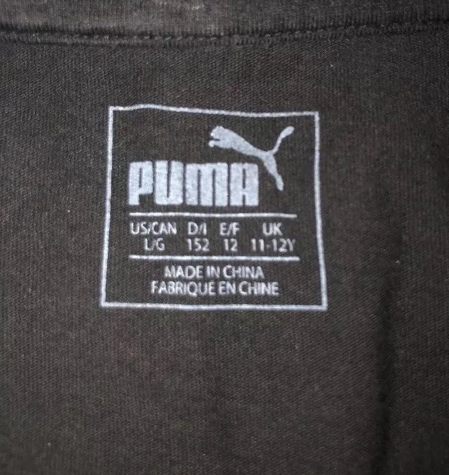 Camiseta Puma Negra SF Ferrari Niños Jóvenes Niños Talla Grande Foto 3 de 4