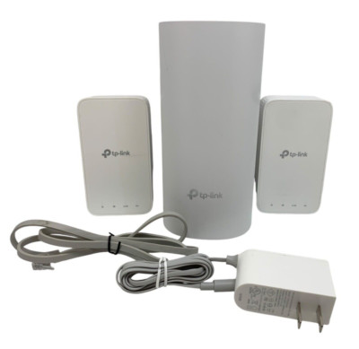 * TP-Link AC1200 Home Mesh System Deco M4R ROUTER & 2 Wi-Fi Extenders Deco M3W