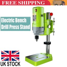 710W Rotary Pillar Drill 5 Speed Press Drilling Bench Press Stand Heavy Duty UK