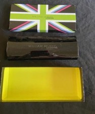 WILLIAM MORRIS LONDON glasses BLACK HARD CASE ONLY box set Vintage New