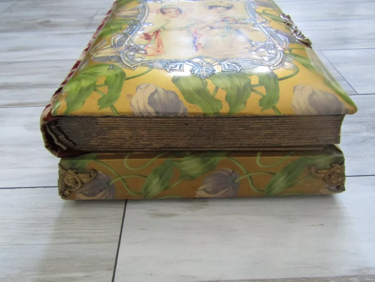Antique Victorian Music Box Celluloid Photo Album eBay