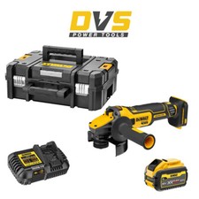 DeWalt DCG409N Cordless 18V 125mm XR FLEXVOLT Advantage High Power Grinder 1x9AH