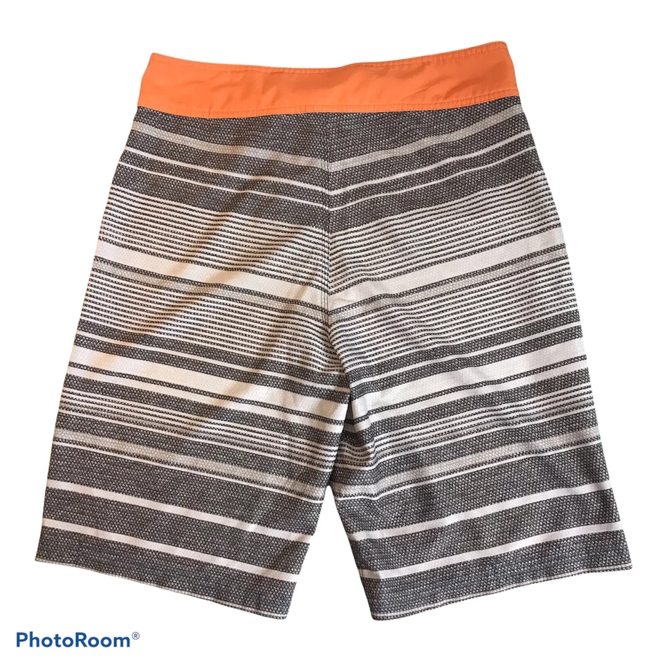 Pantalones Cortos Deportivos BKE con Hebilla Para Hombre Talla 32 Gris Naranja Calce Ajustado Natación Tabla Pantalones Cortos Foto 3 de 4