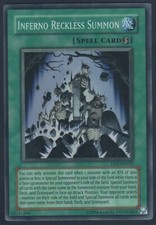 Inferno Reckless Summon DP2-EN025 Holographic Unlimited Yu-Gi-Oh