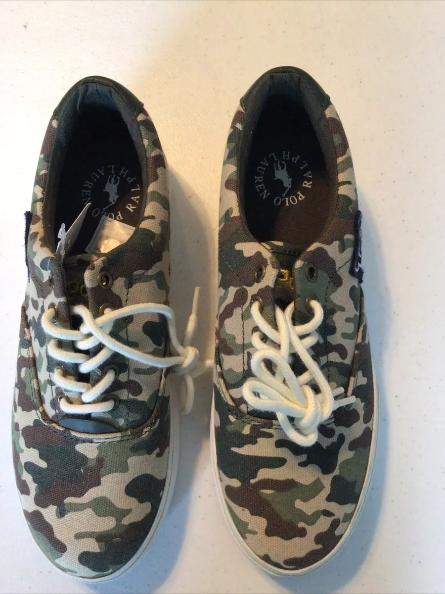Polo ralph top lauren camo shoes