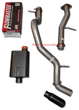 Fits 01-06 Tahoe Yukon Mandrel Bent Exhaust w/ Flowmaster Super 40 Muffler