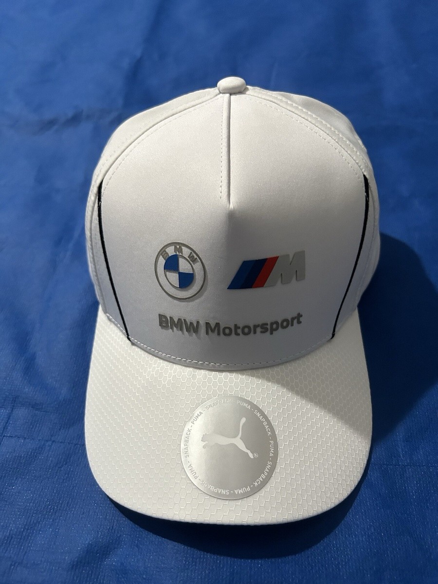 Puma BMW M Motorsport Baseball Hat Brand New White | eBay