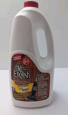 Hoover Old English Wood Floor Cleaning Concentrate Machine Formula 64 oz New