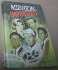 Vtg MISSION IMPOSSIBLE Priceless Particle HB Book Talmage Powell, 1969 Whitman