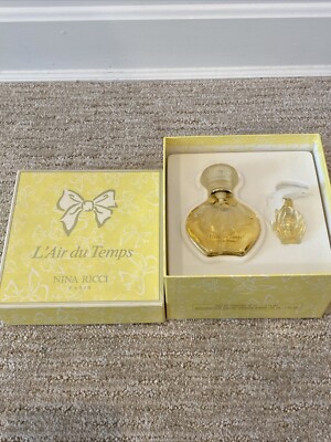 NINA RICCI L'AIR DU TEMPS 2 PIECE GIFT SET EAU DE TOILETTE 30ML & PARFUM 6ML