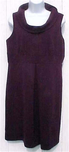 Size 14P Sheath Dress Purple Knit Boat Neck Career Spense New Tags 14 Petite